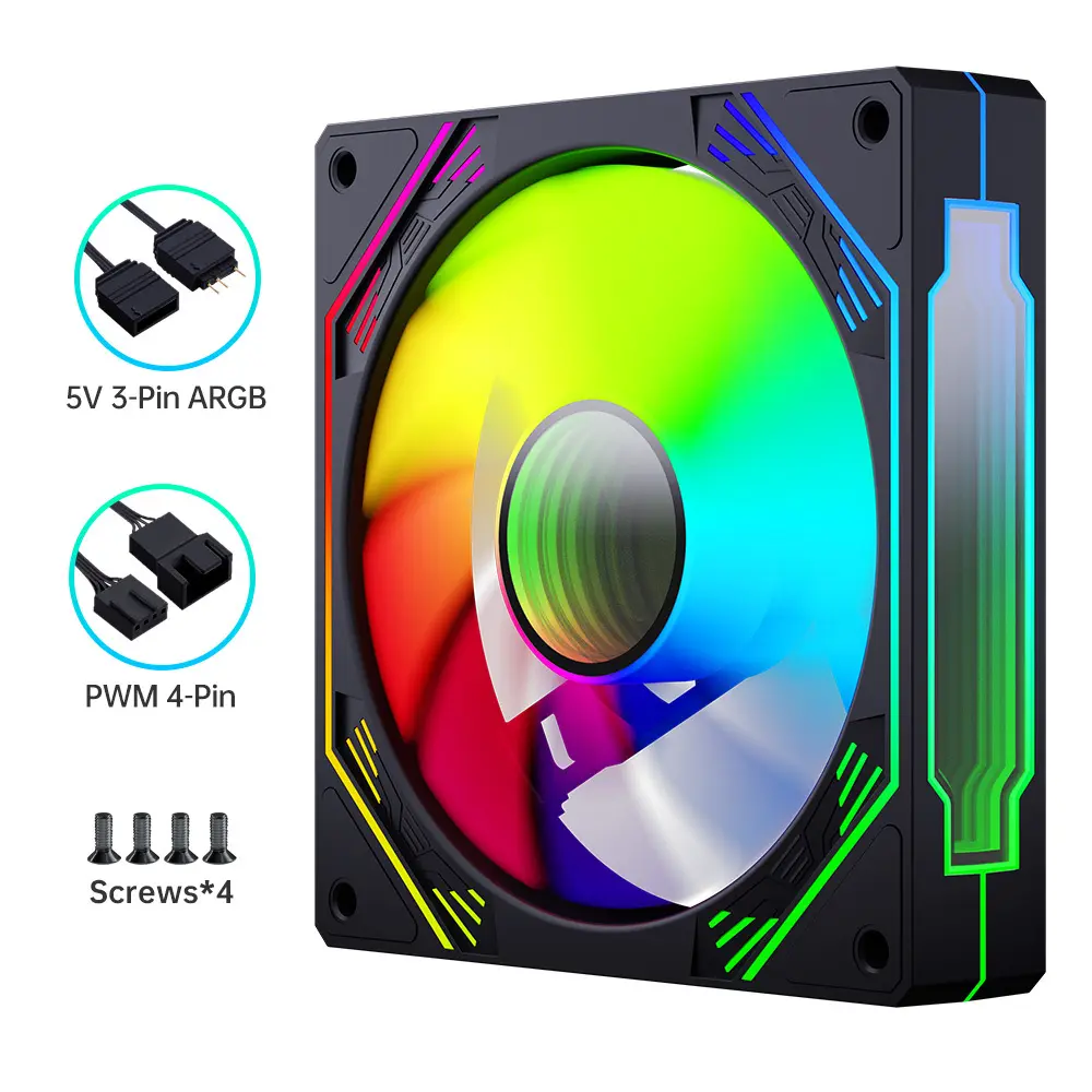 Ventilator Snowman CK120 Black