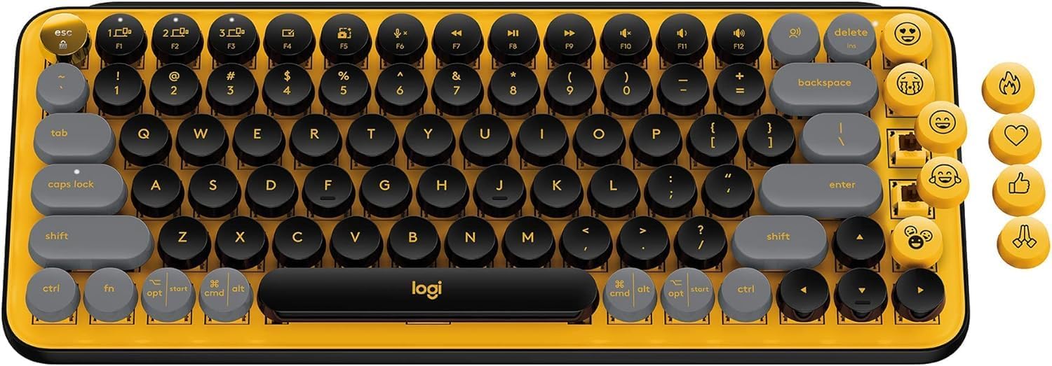 Logitech Pop Keys Blast Yellow