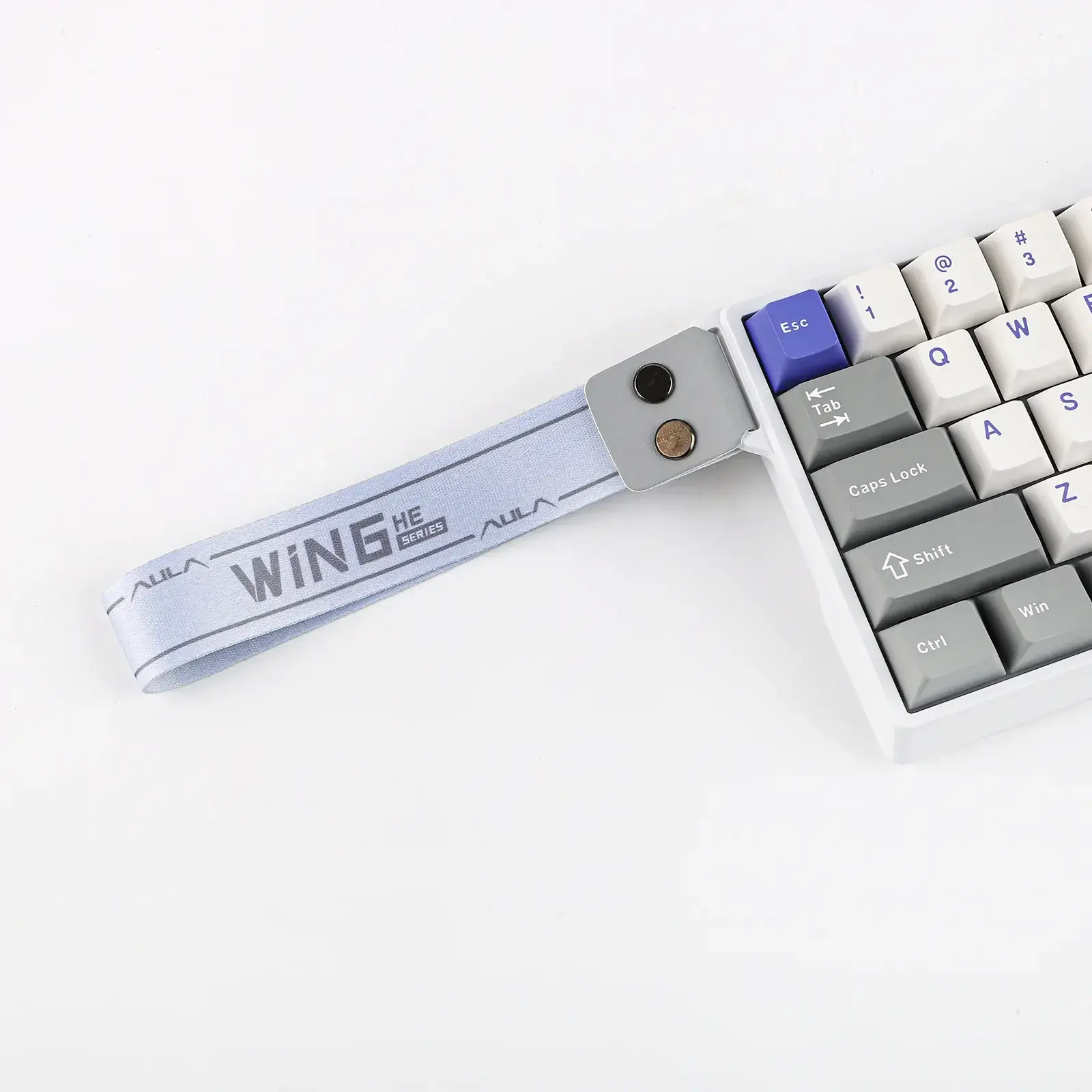 Aula Win68HE MAX White/Purple